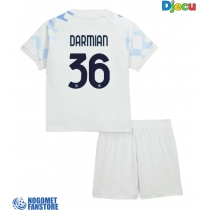 Inter Milan Matteo Darmian #36 Gostujuci Dres za djecu 2025-26 Kratak Rukav (+ Kratke hlače)